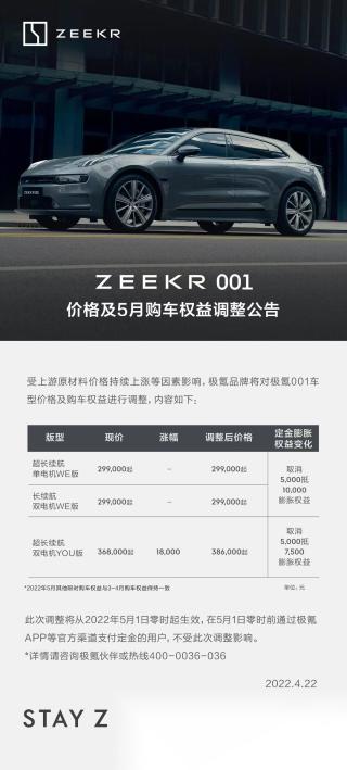 广东汕尾极氪001 FR价格与配置的完美平衡